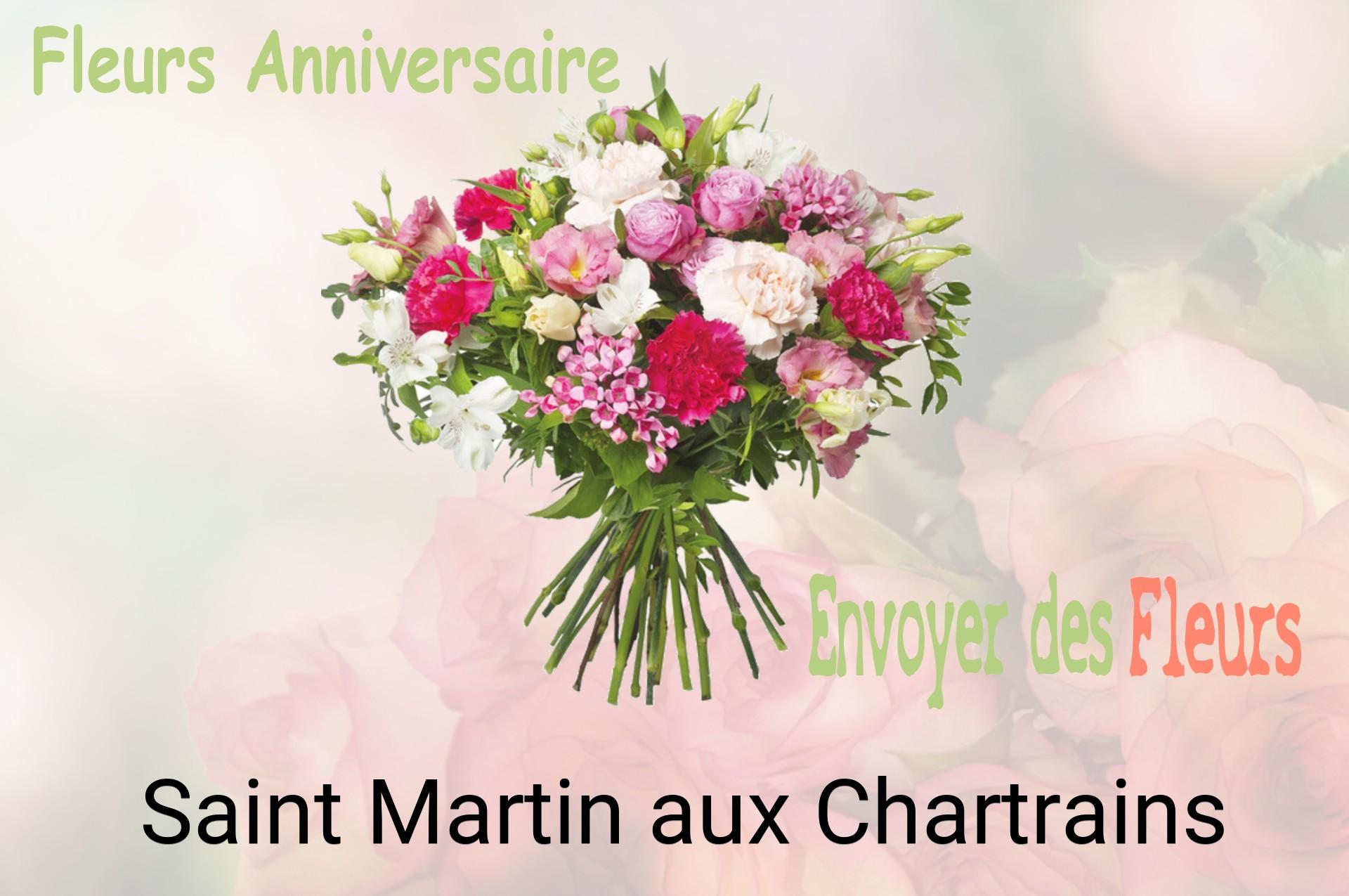 Bouquet de fleurs d’anniversaire livré à Saint-Martin-aux-Chartrains