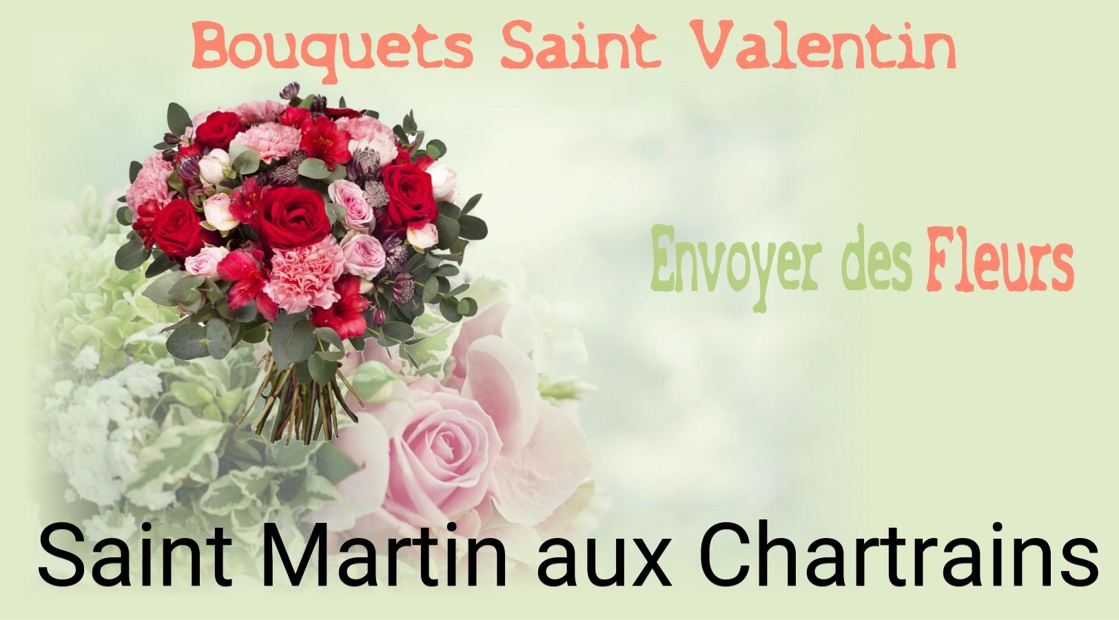 Roses de Saint-Valentin livrées à Saint-Martin-aux-Chartrains